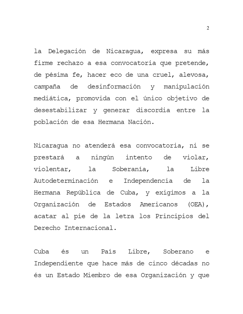 CARTA-OEA
